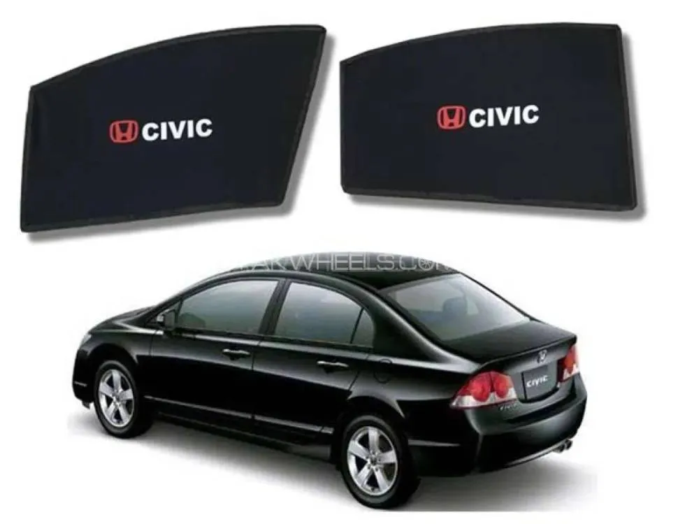 Suzuki Wagon R 2017-2023 Window Sun Shades Set of 4 Pcs, Black Suzuki Wagon R 2017-2023 Image-1