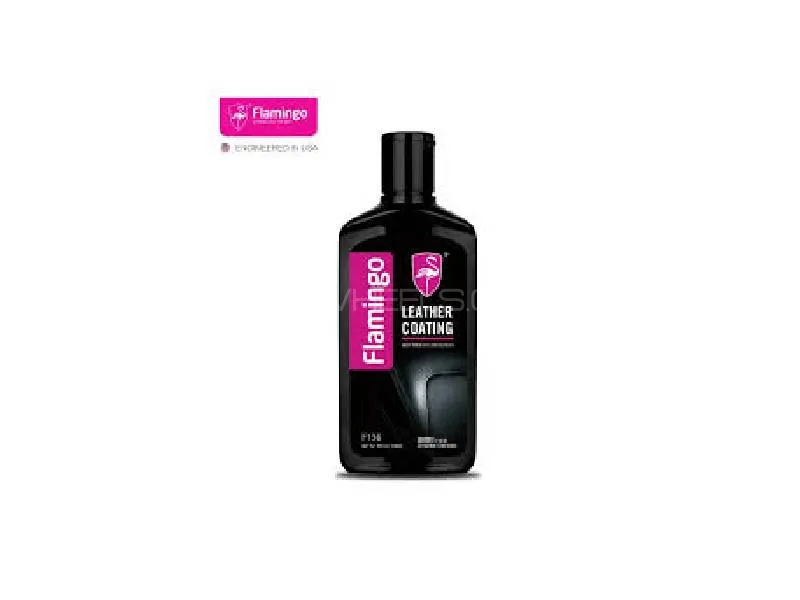 Flamingo Leather Coating Spray – Premium Protection & Shine for Car Seats, Sofa & Leather Goods Image-1