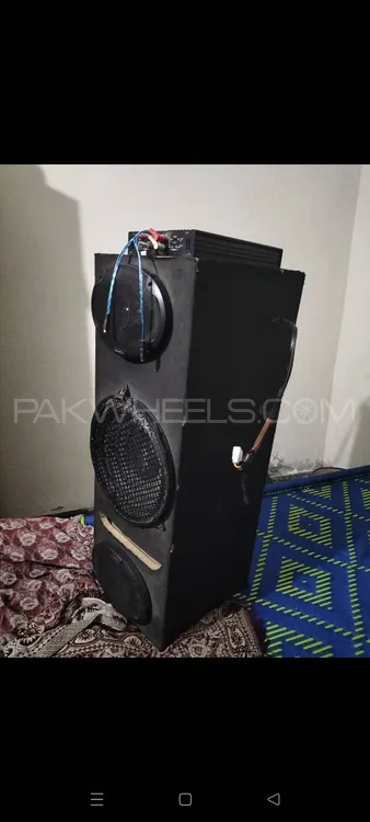 car sounds system with amplifier good quality Image-1