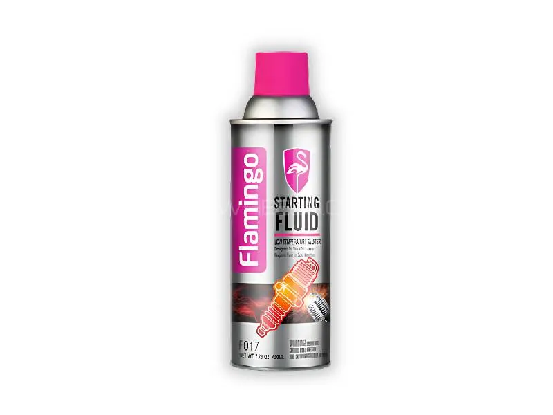 Flamingo Starting Fluid – Quick Engine Start in Cold Weather | 450ml Spray Image-1