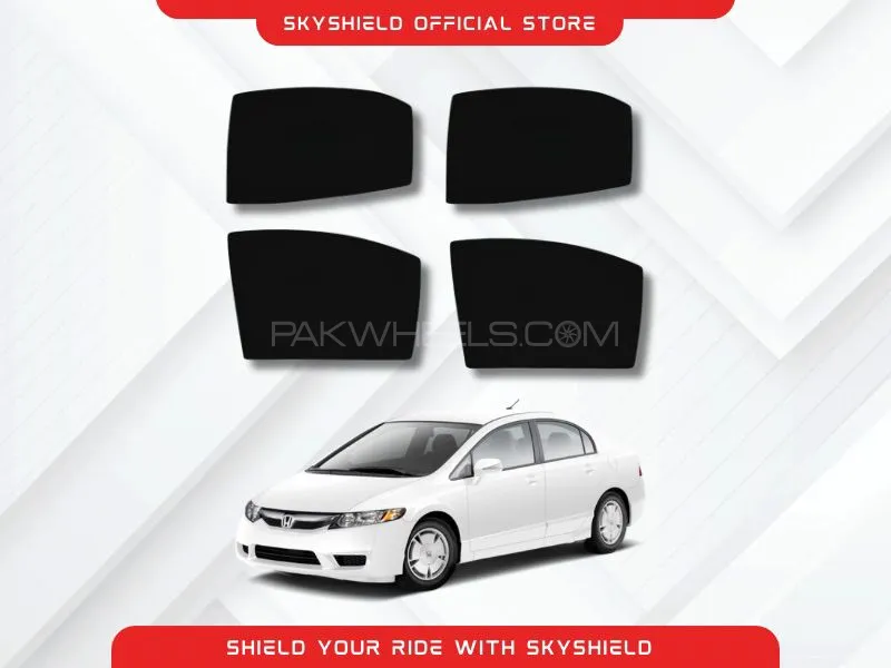 Honda Civic 2009 Window SunShade Parda Image-1