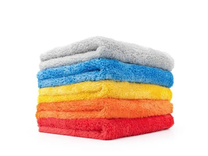 Micro Fiber clothe pack of Five , colour  Orange Image-1