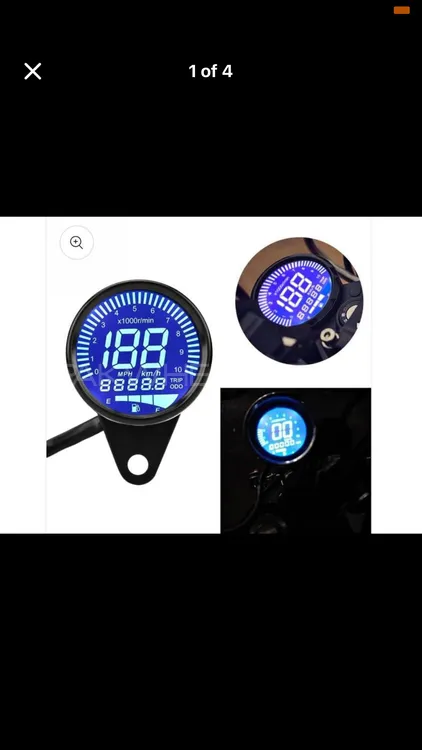 Universal Digital Speedometer for sale for Bike Image-1