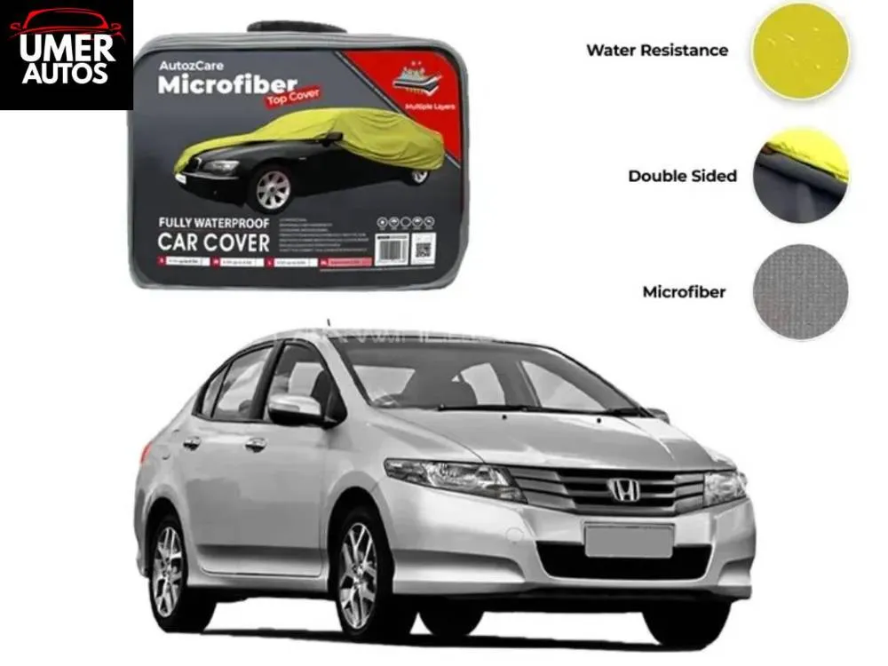 Honda City Microfiber Car Top Cover - Model 2009-2021 Image-1