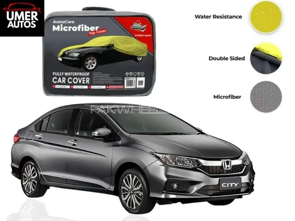 Honda City Microfiber Car Top Cover - Model 2022-2025 Image-1