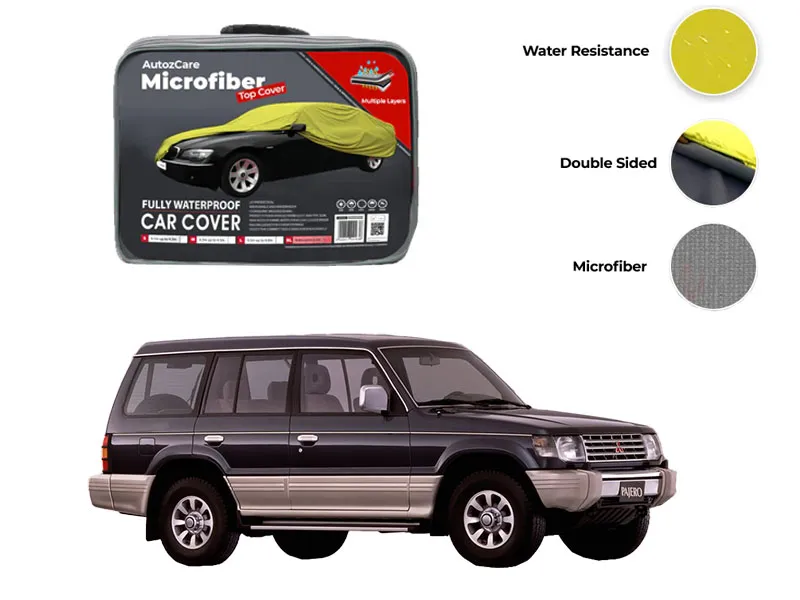 Mitsubishi Pajero Microfiber Car Top Cover - Model 1992-1998 Image-1