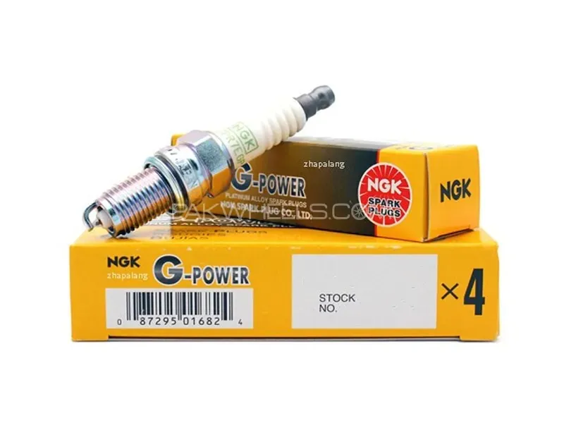 Power Platinum Spark Plugs K16U - 4 Pcs For Toyota Corolla XLI, GLI Image-1