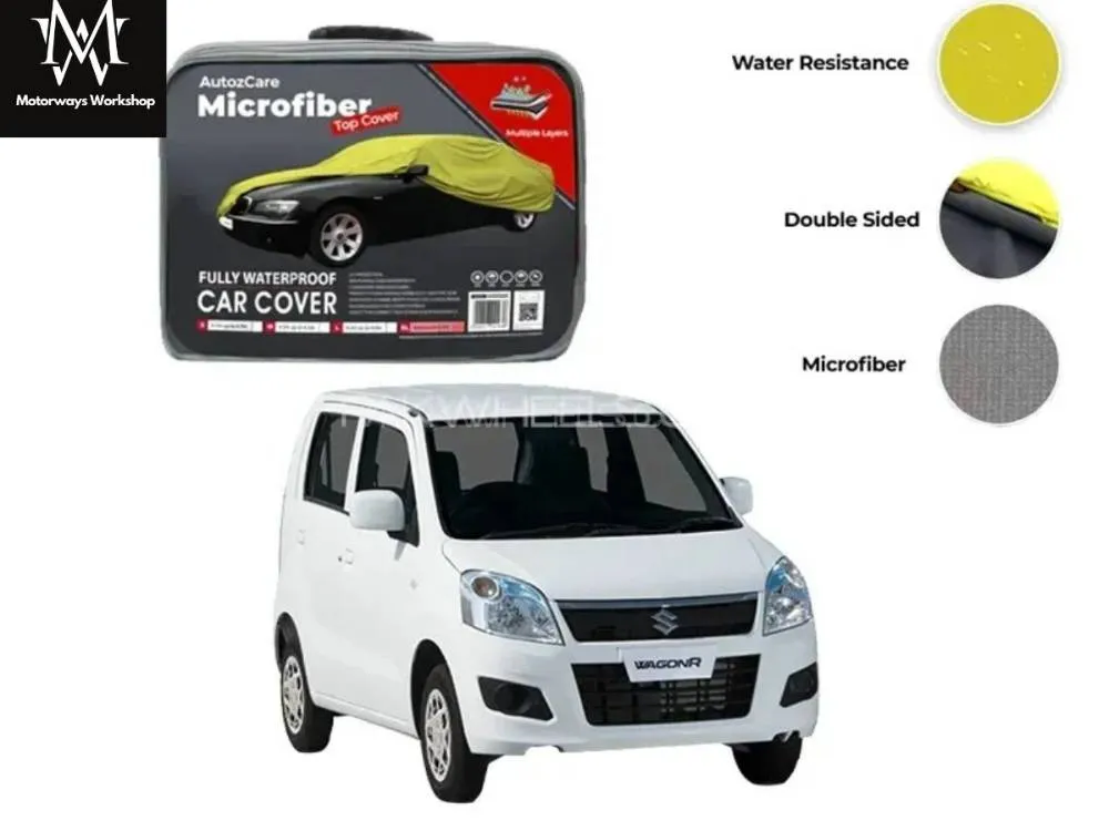 Suzuki Wagon R Microfiber Car Top Cover - Model 2014-2025 Image-1