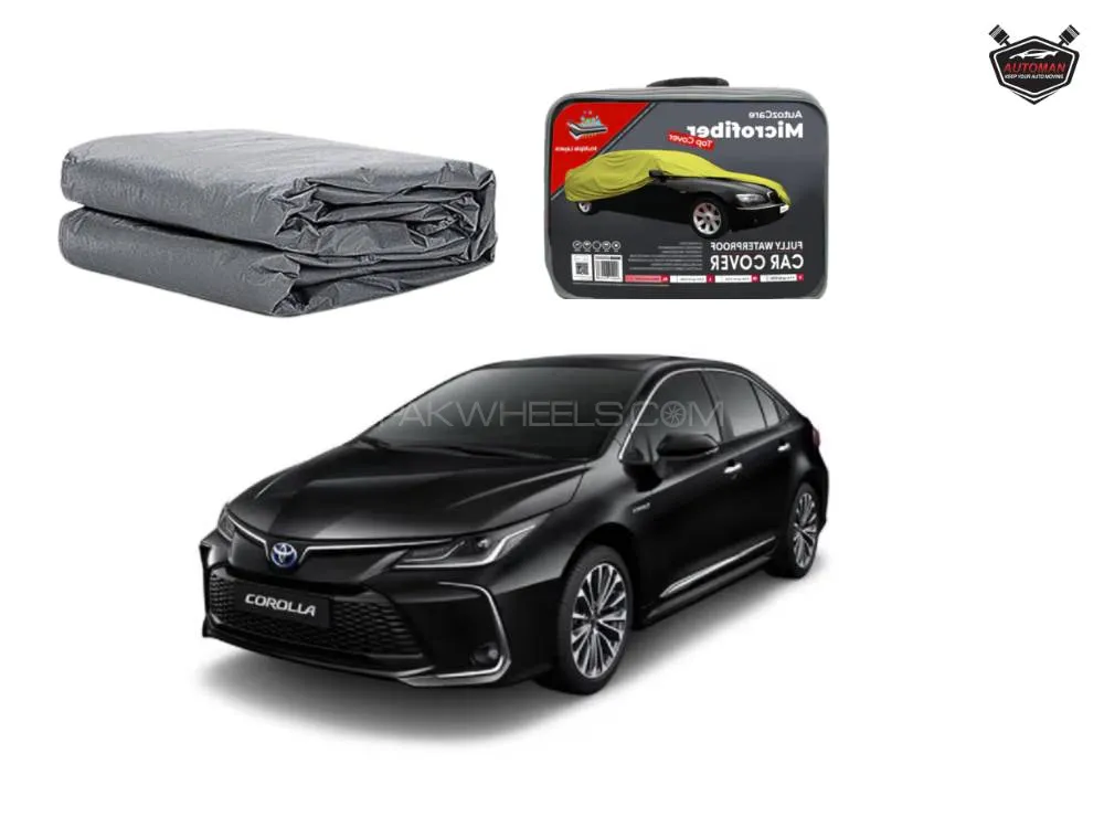 Toyota Corolla 2015-2025 Premium Cotton Fabric Top Cover – Custom Fit, Breathable & Comfortable Prot Image-1