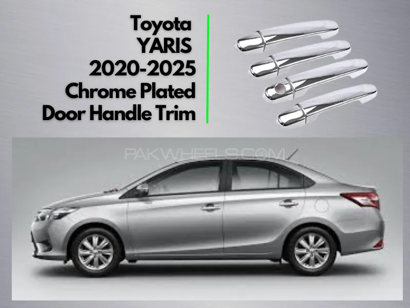 Toyota Yaris 2020-2025 Door Handle Chrome Image-1