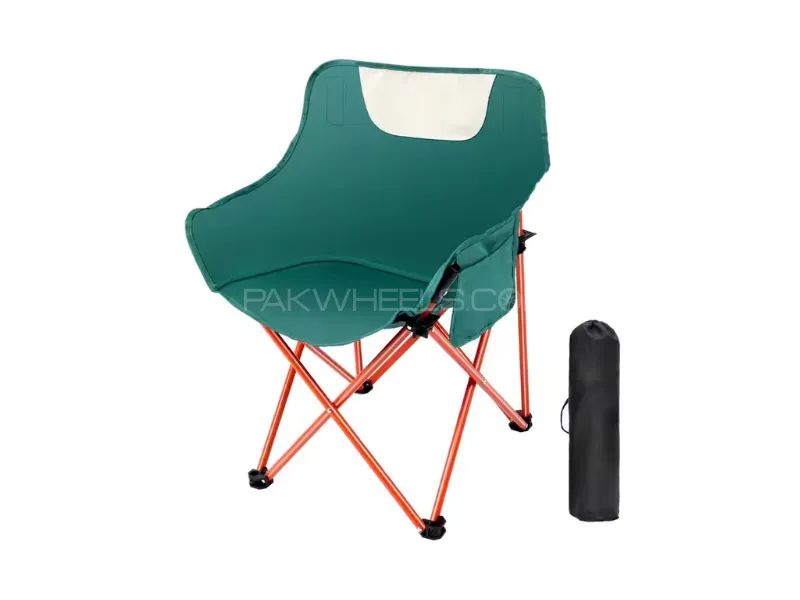 Zingfix UltraComfort Foldable Camping Chair with Carry Bag – Heavy Duty & Portable Image-1