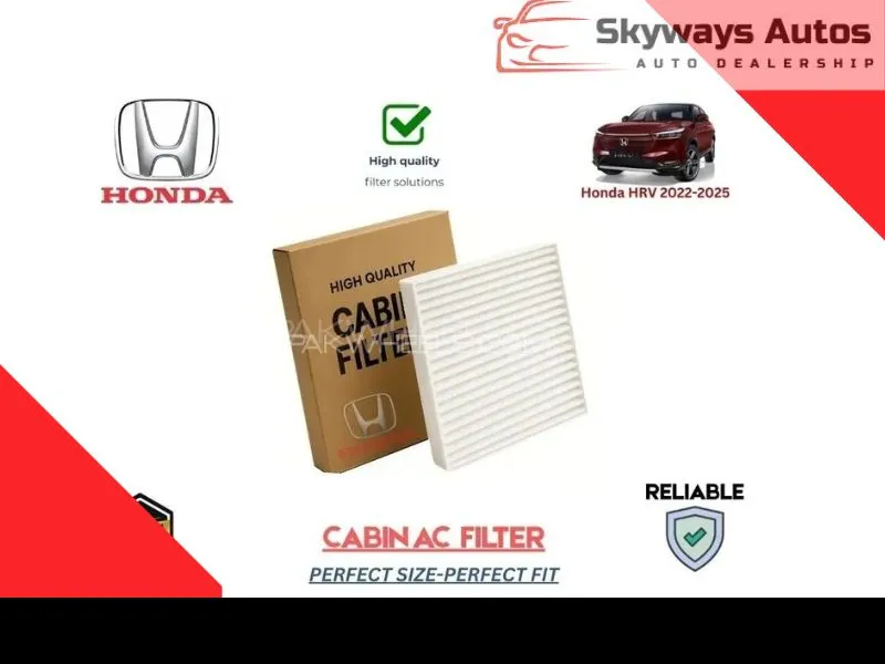 Honda HR-V 2022-2025 HIGH QUALITY CABIN FILTER Image-1