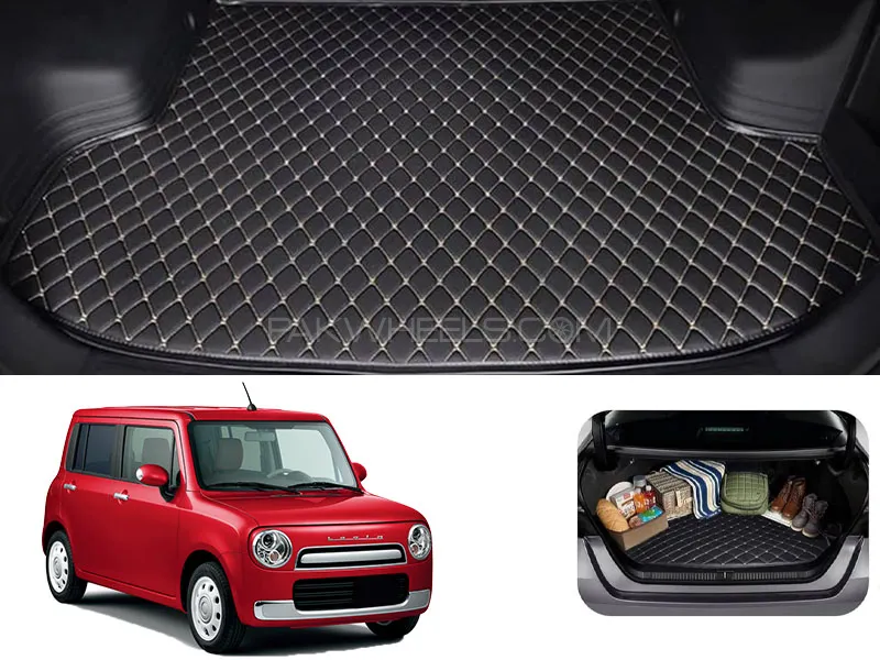 Suzuki Alto Lapin 7D Custom Car Trunk Mat - Model 2015-2025 Image-1