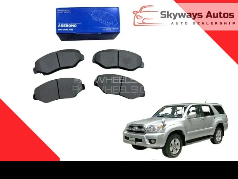 Toyota Surf 2002-2009 Front Disc Pad Akebono Japan AN-303wk Image-1
