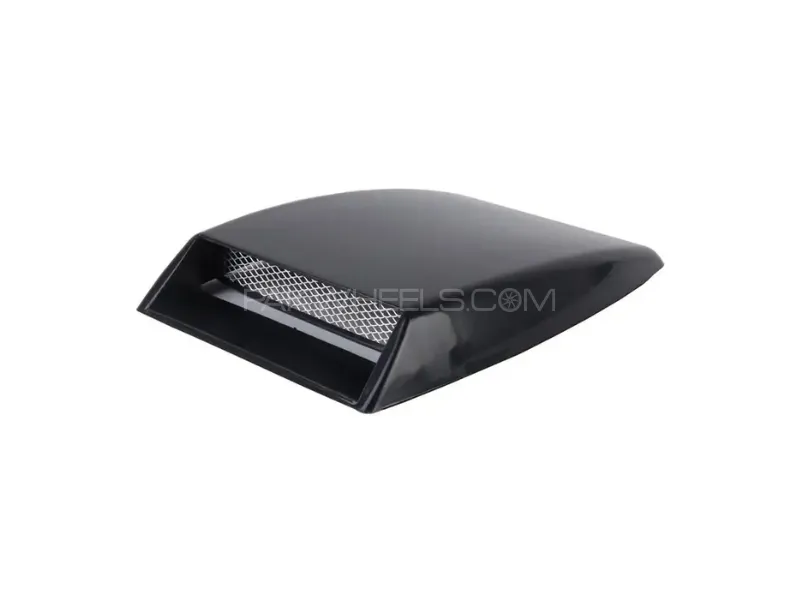 Universal Turbo-Style Air Intake Bonnet Scoop (Small) – Sporty Hood Vent Decoration Image-1