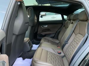 Audi etron GT 
Model: 2022 
Mileage: 4,000 km 
Reg: 2022 khi 

*PPF Coated 
*Black with truffle brown interior
*Front sports pro seats
*Front ventilated seats
*Privacy glass (dark tinted windows) 
*Interior in Nappa leather/Dinamica microfibres
*Perforated leather with honeycomb stitch 
*Bang & Olufsen 3D sound system
*Adaptive air suspension 
*Decorative inserts in Matte Carbon Twill

Calling and visiting hours

Monday to Saturday

11:00 AM to 7:00 PM