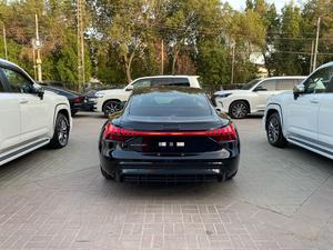 Audi etron GT 
Model: 2022 
Mileage: 4,000 km 
Reg: 2022 khi 

*PPF Coated 
*Black with truffle brown interior
*Front sports pro seats
*Front ventilated seats
*Privacy glass (dark tinted windows) 
*Interior in Nappa leather/Dinamica microfibres
*Perforated leather with honeycomb stitch 
*Bang & Olufsen 3D sound system
*Adaptive air suspension 
*Decorative inserts in Matte Carbon Twill

Calling and visiting hours

Monday to Saturday

11:00 AM to 7:00 PM