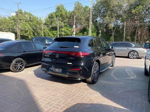 Mercedes EQS 580+ 
Premium Exclusive 
Model: 2023 
Mileage: 12,800km
Unregistered
Import: Dec 2024 

*Cream Leather interior
*Heads up display 
*Rear entertainment
*Panoramic sunroof
*Burmester sound system
*360 cameras
*Distronic (advance adaptive cruise control)
*Active radar
*Electric seats 
*7 seater

Calling and Visiting hours

Monday to Saturday

11:00 AM to 7:00 PM
