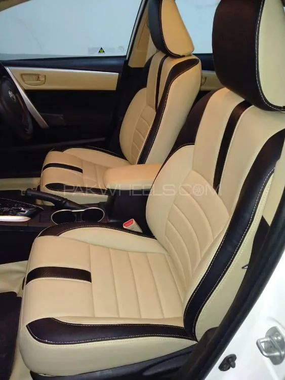 Toyota Grande | Corolla | GLI | XLI poshish seat covers in japanese Image-1