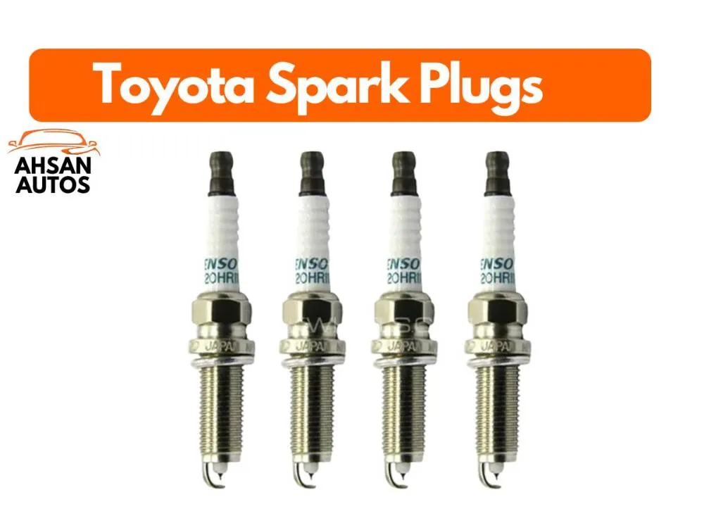 Denso Spark Plugs SC20HR11 - 4 Pcs For Toyota Corolla Altis, Premio Image-1