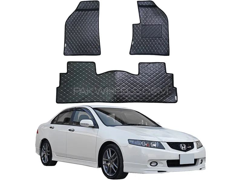 Honda Accord CL7/CL9 7D Floor Mat ( Flat Style ) - Model 2002-2007 Image-1