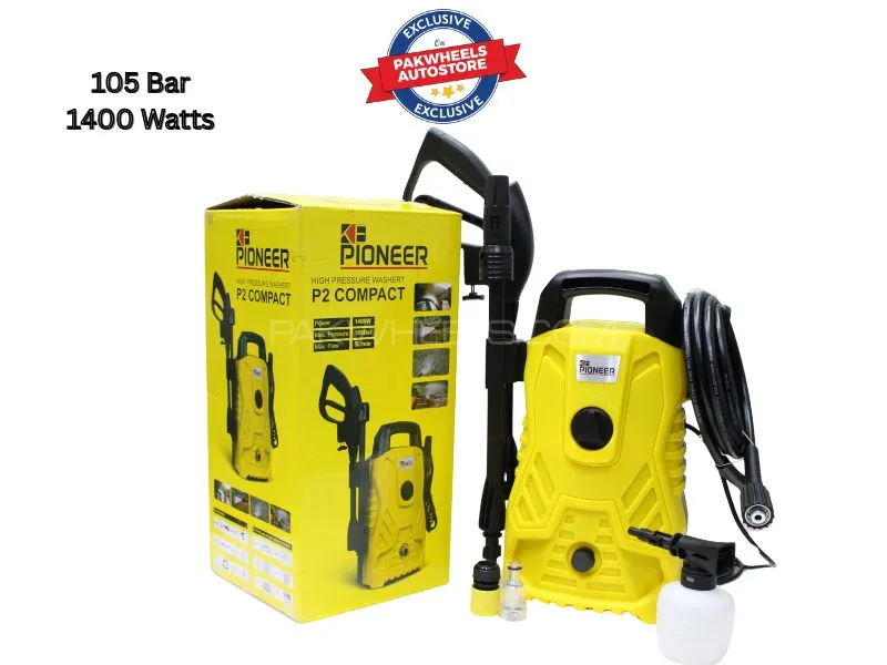 Ke Pioneer P2 Compact High Pressure Washer - 105Bar 1400Watts - PakWheels Exclusive Image-1