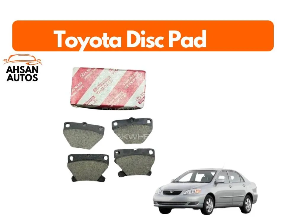 Toyota Corolla 2002-2008 Rear Disc Pad 04466-Yzzae Image-1