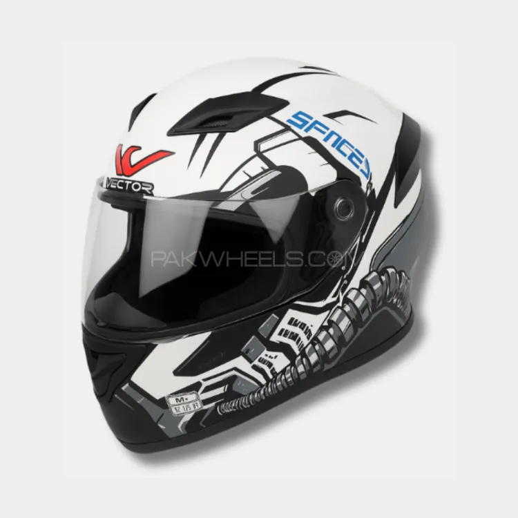 Vector Space Series Full Face Helmet – Futuristic Design | DOT Approved (XL SIZE) Image-1