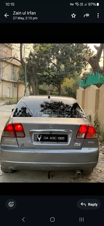 Honda Civic 2003 for Sale in Islamabad Image-1