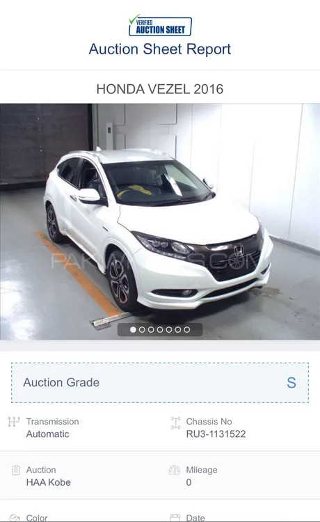 Honda Vezel 2016 for Sale in Islamabad Image-1