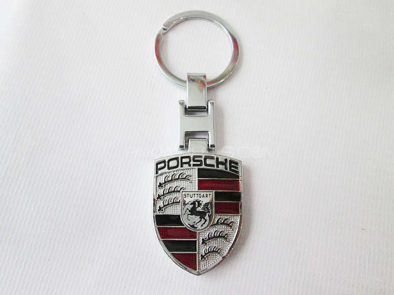 Key Chain - Porsche Logo Image-1