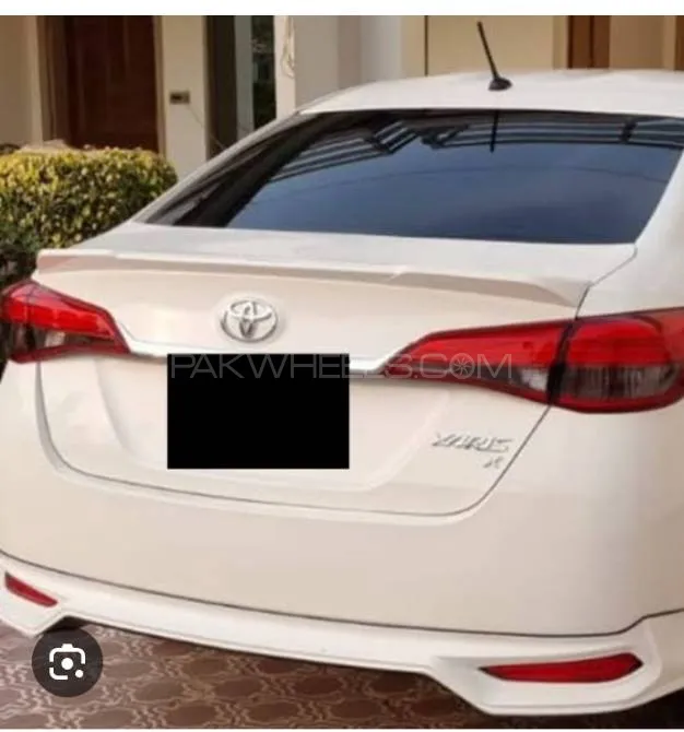 New design yaris spoiler Image-1