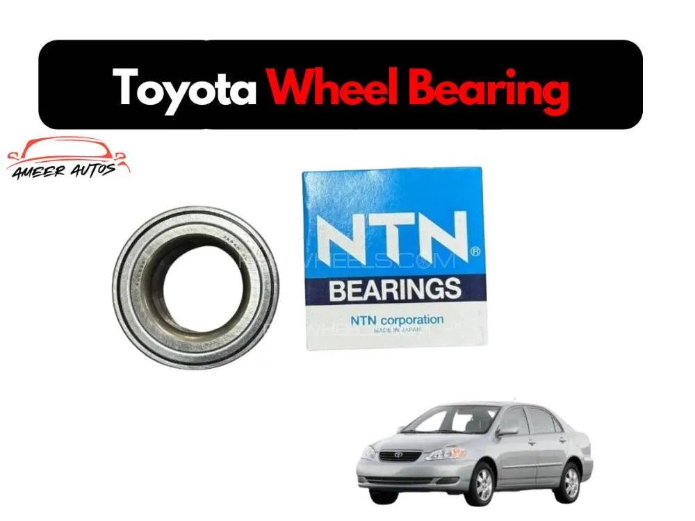 Toyota Corolla 02-25 Front Wheel Bearing Ntn Japan Image-1