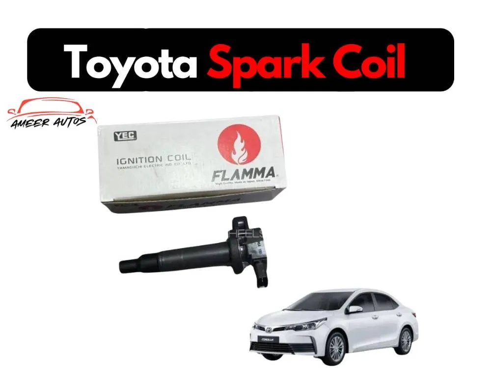 Ignition Spark Coil for Toyota Corolla XLi/GLi – Compatible Replacement Part Image-1