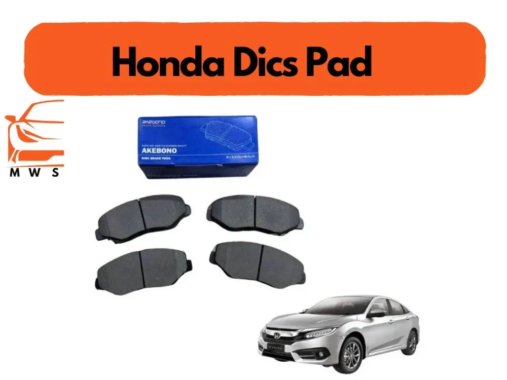 Honda Civic 2016-2024 Front Disc Pad Akebono Japan AN-663WK Image-1
