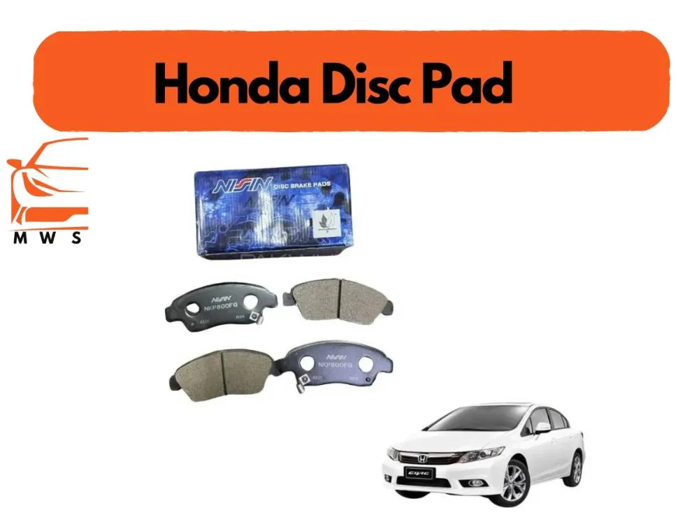 Honda Civic Rebirth Front Disc Pad Nissin Japan Image-1