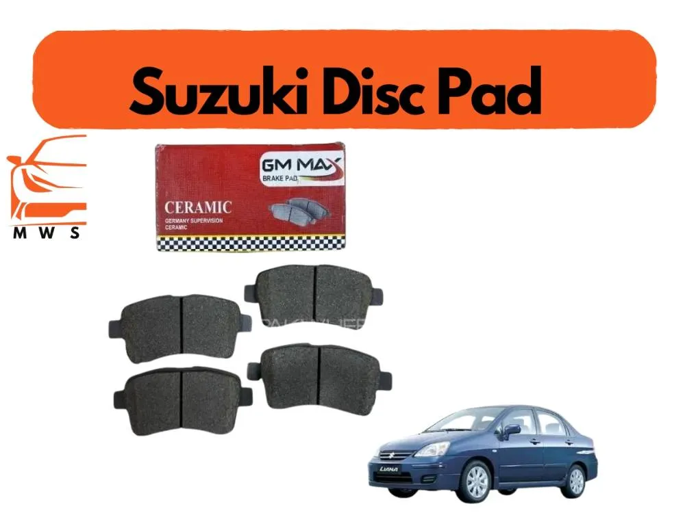 Suzuki Liana Front Disc Pad Gm Max D9035 Image-1