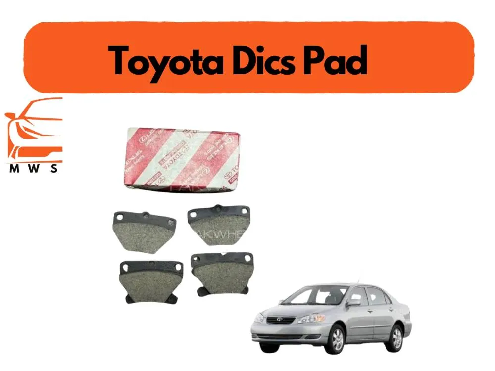Toyota Corolla 2002-2008 Rear Disc Pad 04466-Yzzae Image-1
