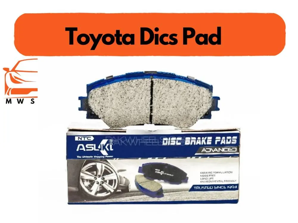 Toyota Corolla Asuki Advanced Rear Brake Pad - A-554 AD Image-1