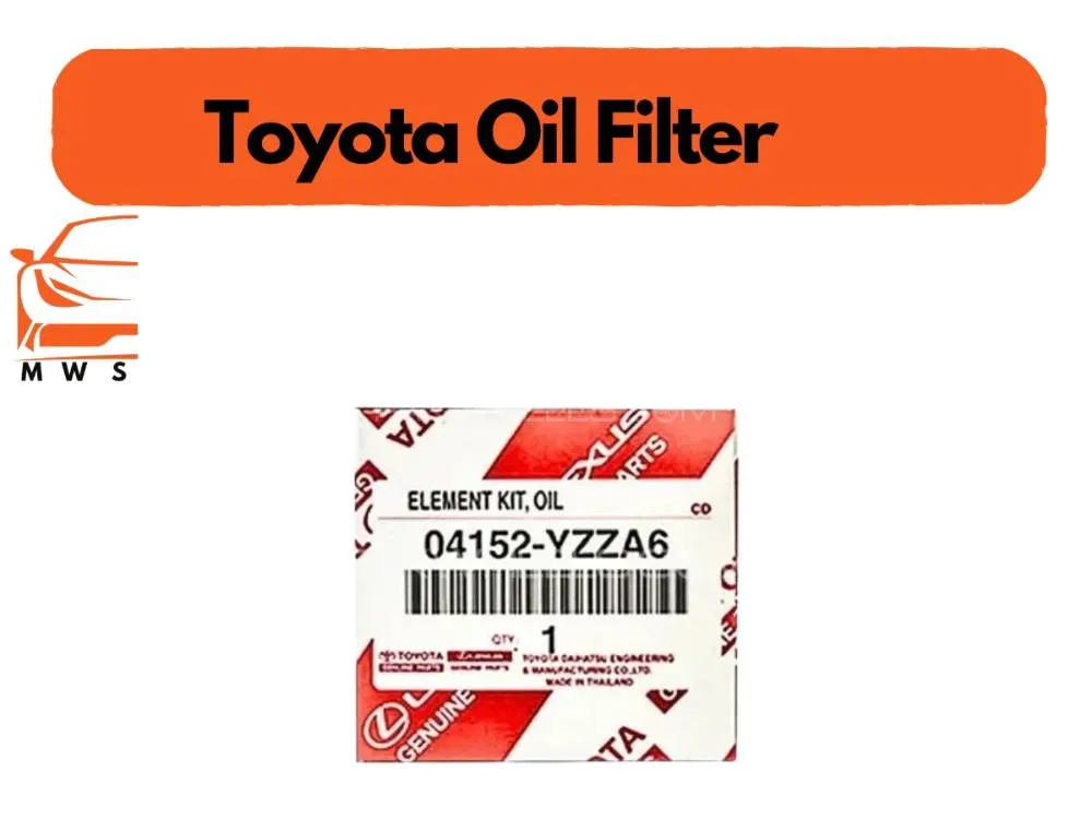 Toyota Genuine Oil Filter For Corolla And Vitz Image-1