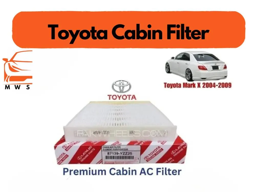 Toyota Mark X 2004-2009 Premium Quality Cabin Filter - Imported Image-1
