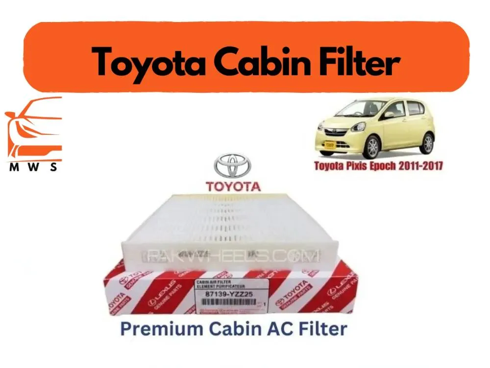 Toyota Pixis Epoch 2011-2017 Premium Quality Cabin Filter - Imported Image-1