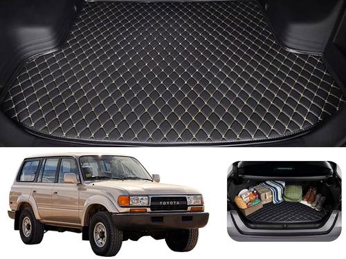 Toyota Land Cruiser 7D Custom Car Trunk Mat - Model 1990-1998 Toyota Land Cruiser 7D Custom Car Trunk Mat - Model 1990-1998