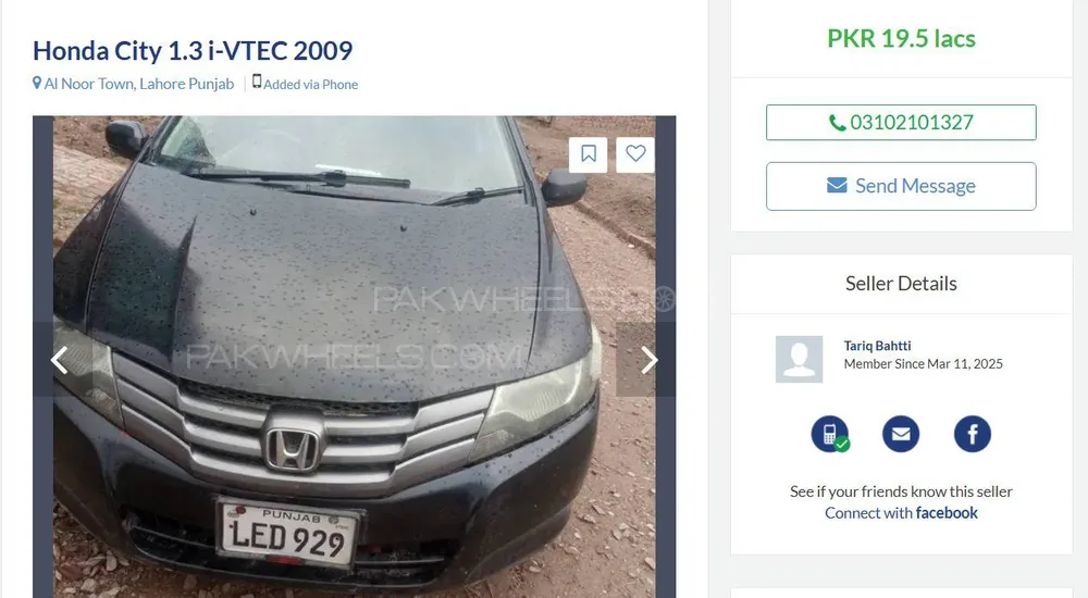 Honda City 2009 for Sale in Lahore Image-1