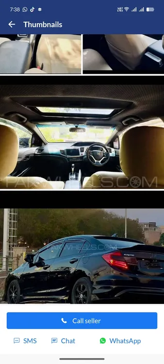 Honda Civic 2013 for Sale in Rawalpindi Image-1