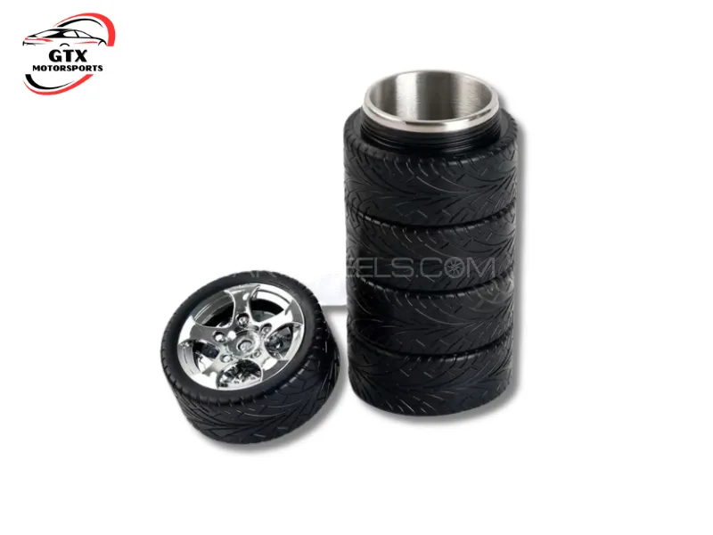 Stainless Steel Car Cup – Multipurpose Travel Mug & Water Bottle Image-1