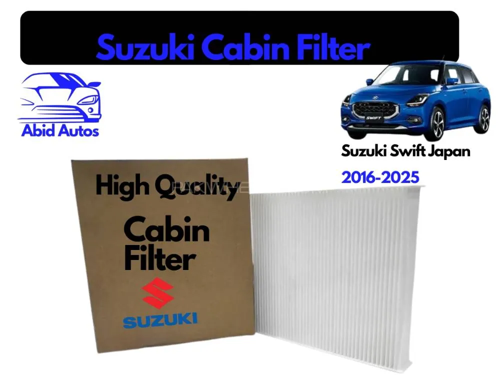 Suzuki Swift Japan 2016-2025 HIGH QUALITY CABIN FILTER Image-1
