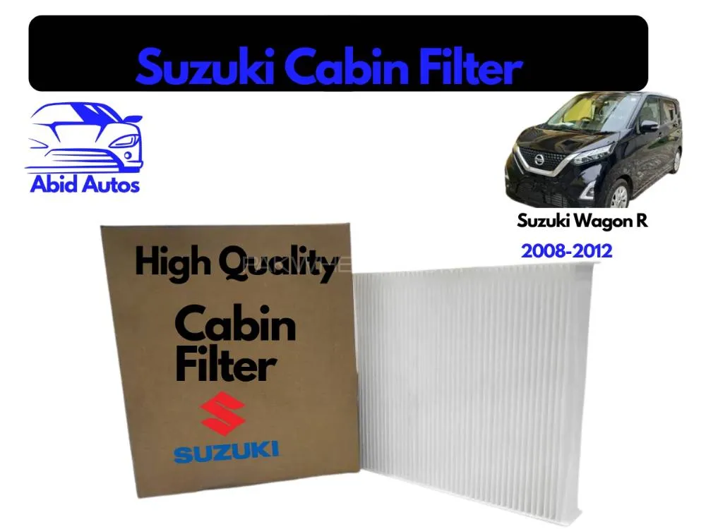 Suzuki Wagon R 2008-2012 HIGH QUALITY CABIN FILTER Image-1