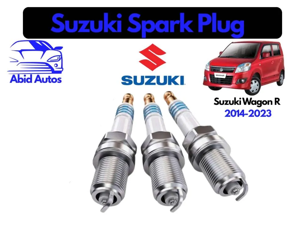 Suzuki Wagon R 2014-2023  Spark Plug - 3 Pcs Image-1