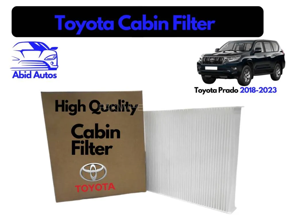 Toyota Prado 2018-2023 Premium Quality Cabin Filter - Imported Image-1